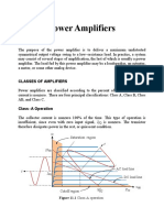 Power Amplifiers Sheet