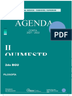 Agenda 2do Bgu Filosofia Semana 3 Al 7 Enero