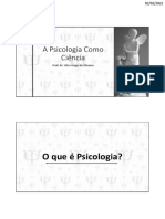 O que é Psicologia