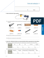 Ficha de Avaliação Eletricidade (Enunciado)