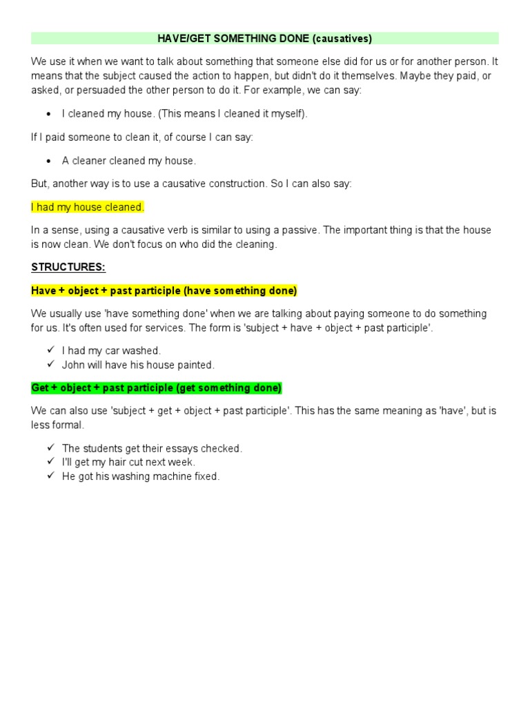 Have Get Something Done | PDF | Self-Improvement