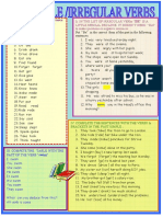 Past Simple Irregular Verbs Grammar Guide and Prac Grammar Drills Grammar Guides V2