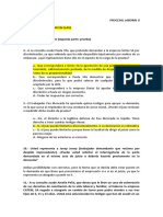 PROCESAL LABORAL II Ejercicios Tema 3 2020 2021