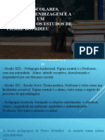 PEDAGOGIA UNIVERSITÁRIA  - TCC - PRÁTICAS ESCOLARES, ENSINO, APRENDIZAGEM 