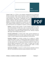 Caso (Estudio de Caso #1) Finanzas II 2021