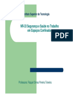 NR-33 SEGURANÇA E SAÚDE NO TRABALHO EM ESPAÇOS CONFINADOS