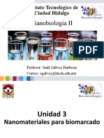 Nanobiología LL Unidad III