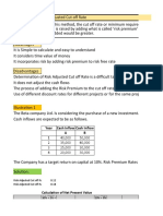 Unit 1 - Investment decisions and Risk Analysis