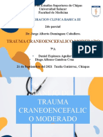 Trauma Craneoencefalico Moderado.