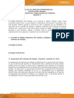 Análisis de Caso Sobre Modalidad de Contrato de Trabajo Actividad