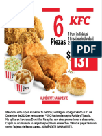 Promociones Cupon KFC