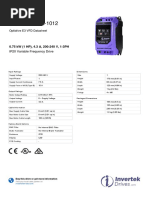 Invertek Drives ODE-3-120043-1012 Datasheet