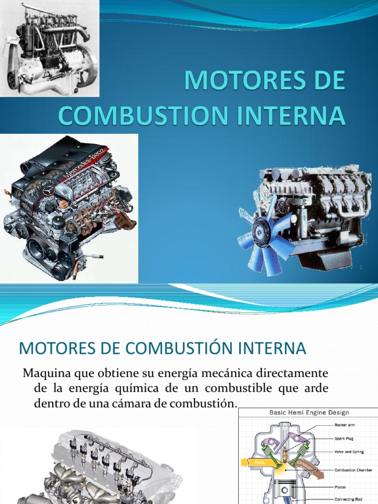 Motores de Combustion Interna Motor de combustión interna Ingeniería de Sistemas