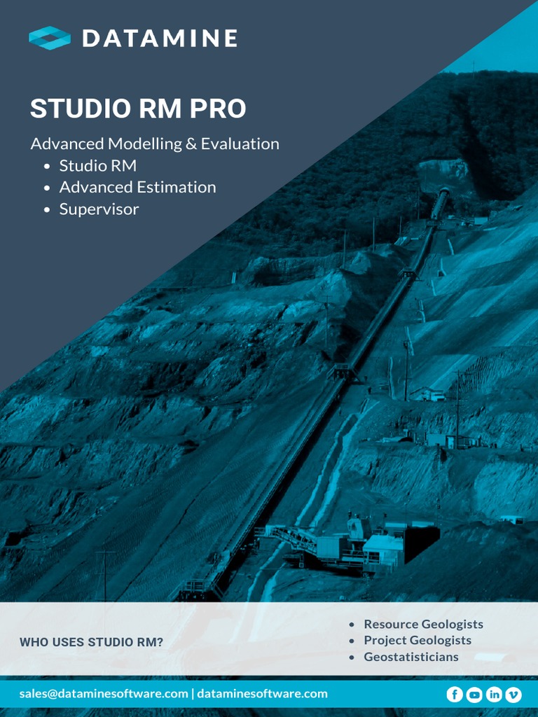 Studio RM Pro: Studio RM Advanced Estimation Supervisor Advanced ...