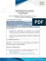 Guía de Actividades y Rúbrica de Evaluación - Unidad 1-Tarea 2 - Vectores Matrices y Determinantes