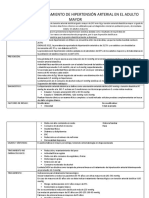 Diagnóstico y Tratamiento de Hipertensión Arterial en El Adulto Mayor