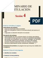 Seminario de Titulación Sesion 4