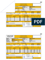 Ceyhan Botas Terminal: Instrument Calibration Sheet