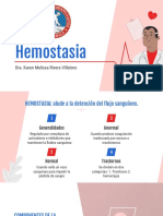 Hemostasia: componentes y etapas clave