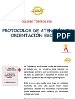 Protocolos de Atención en Orientación