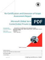 ISO 27001 Assessment Report Summary