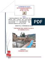 Informe Febrero - Especialista Hidraulico