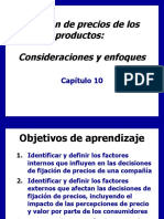 Fijación de precios de los productosConsideraciones y enfoques 