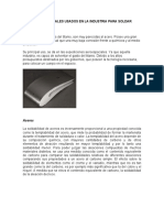 Tipos de Metales Usados en La Industria para Soldar