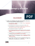 Solucionari - Activitat 3 - El Temps I El Clima (Autocorregir de Manera Individual Dia 13 de Maig I Penjar Al Moodle)