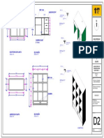 Escritorio en Planta Elevación: Hueco Ø 6Cm MDF 18 MM Jalador Recto 4"