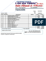 Cotizacion JR 13.11