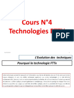 Cours N°4 - Technologie FTTX - 2022