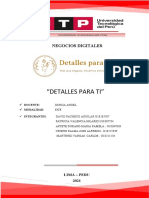 Detalles para Ti Avance Trabajo Final