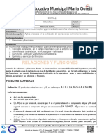 Institución Educativa Municipal María Goretti: Relaciones Y Funciones