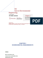 Chapter 2 Environmental Measurements - Notes