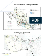 Densidad de Rayos A Tierra Promedio