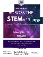 2022 GWIS LA's Across The STEMverse Event Flier