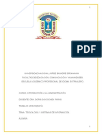 DIANA E. CHECANI MONTAÑEZ-2010-35385 - Tecnología y Sistemas de Información