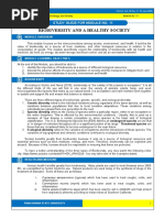 Biodiversity and A Healthy Society: Study Guide For Module No. 11