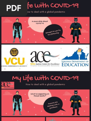My Life with COVID-19 Comic Strip Printable