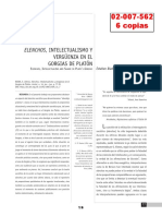 Bieda, Élenkhos, Intelectualismo y Vergüenza en El Gorgias de Platón, Apartado II