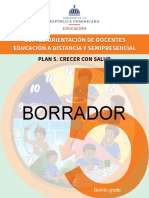 Guía de Orientación A Docentes 5to. Grado - BORRADOR