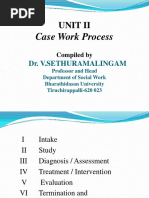 Social Case Work Practice or Working With Individuals UNIT II