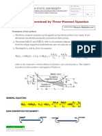 Three Moment Equation With Settlements