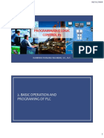2. Basic Operation and Programming of PLC