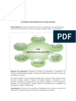 Glosario Instrumentos de Evaluación