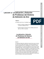 Localización y Solución de Problemas de Admision - 085733