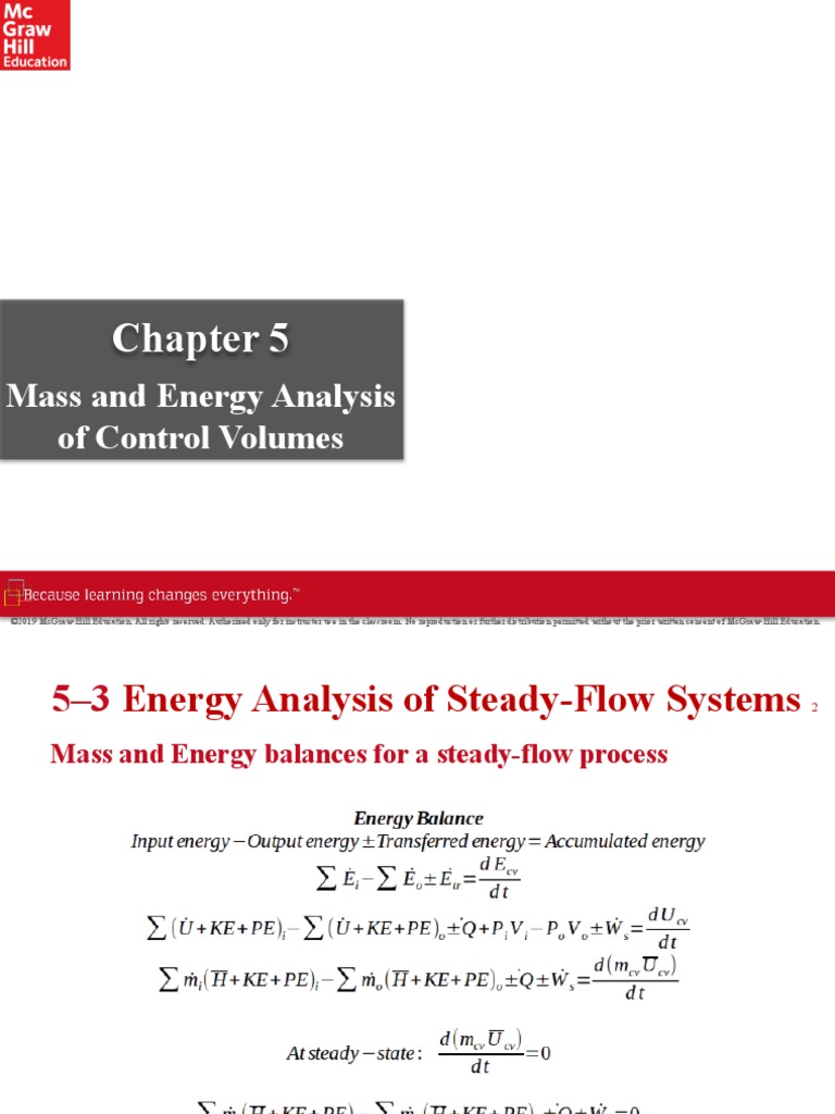 Mass and Energy Analysis of Control Volumes | PDF | Heat Exchanger | Nozzle