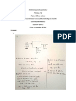 Parcial 2 Termodinamica Quimica II