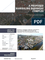 A Proposed Mambaling Barangay Complex